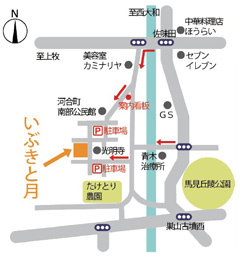 駐車場案内図