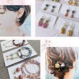 ハンドメイドアクセサリー販売中♪